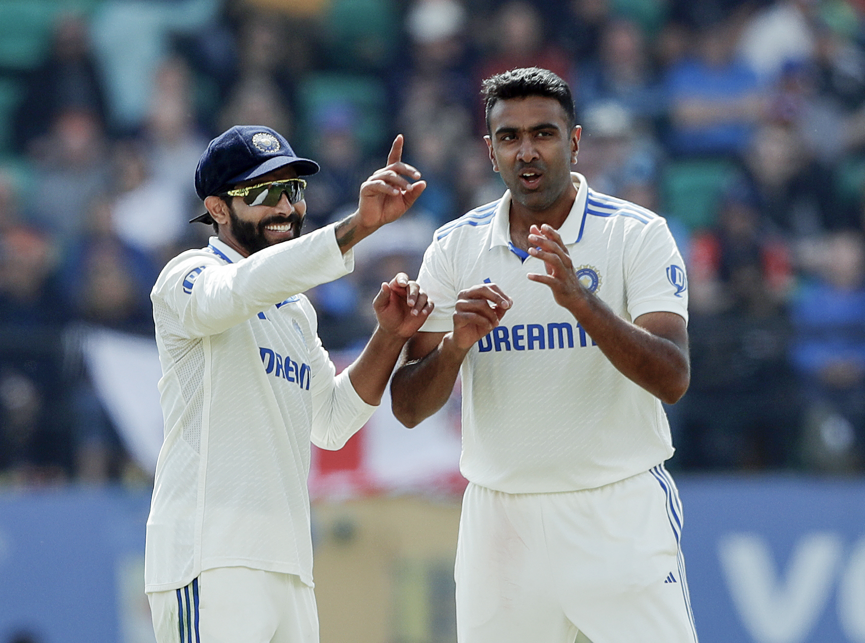 Ravichandran Ashwin  and Ravindra Jadeja