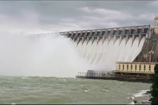 Nagarjuna Sagar Dam Gates Opened