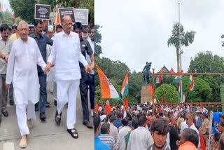 MVA Protest In Mumbai