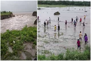 Nawabpet Pond was Hold due to Heavy Rains in NTR District