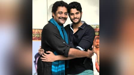 Actor Ravishankar with his son