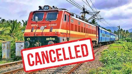 Trains Cancelled in Rains