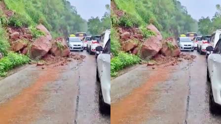 Landslide Collapse in Nagar Kurnool District