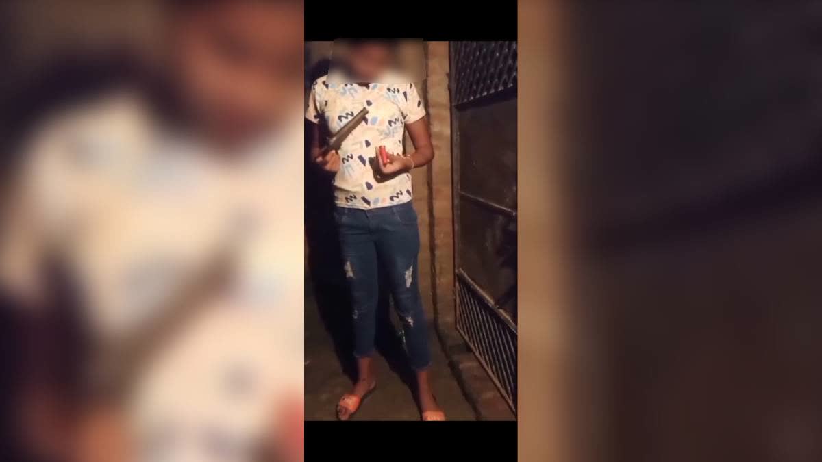 Girl makes reel with pistol in Lucknow, video surfaces; probe underway