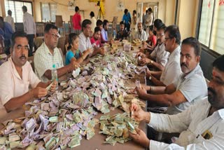 Belagavi Yallamma devi Hundi Counting