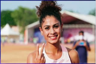 India’s athlete Harmilan Bains won the women’s 1500m event silver medal in the ongoing Asian Games here on Sunday.