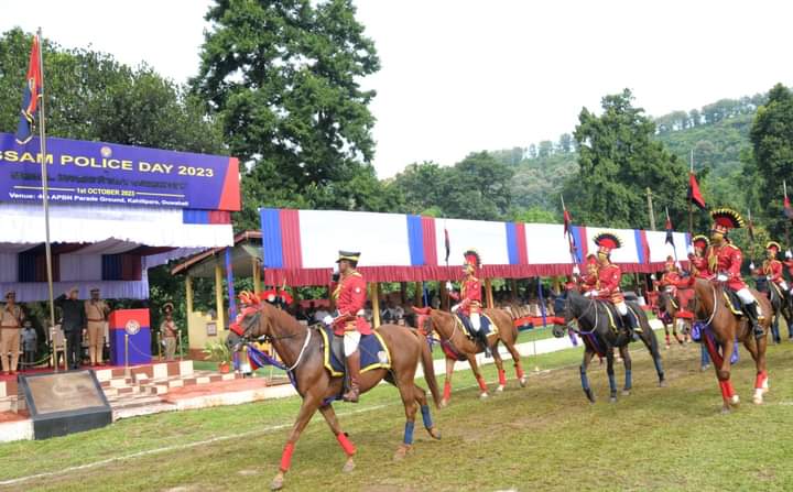 Assam police day celebration in Guwahati