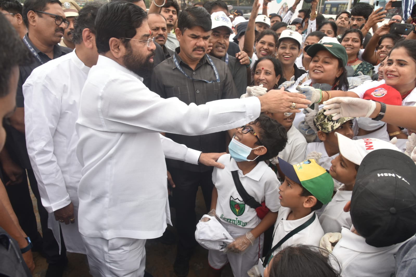 CM Shinde On Cleanliness Campaign