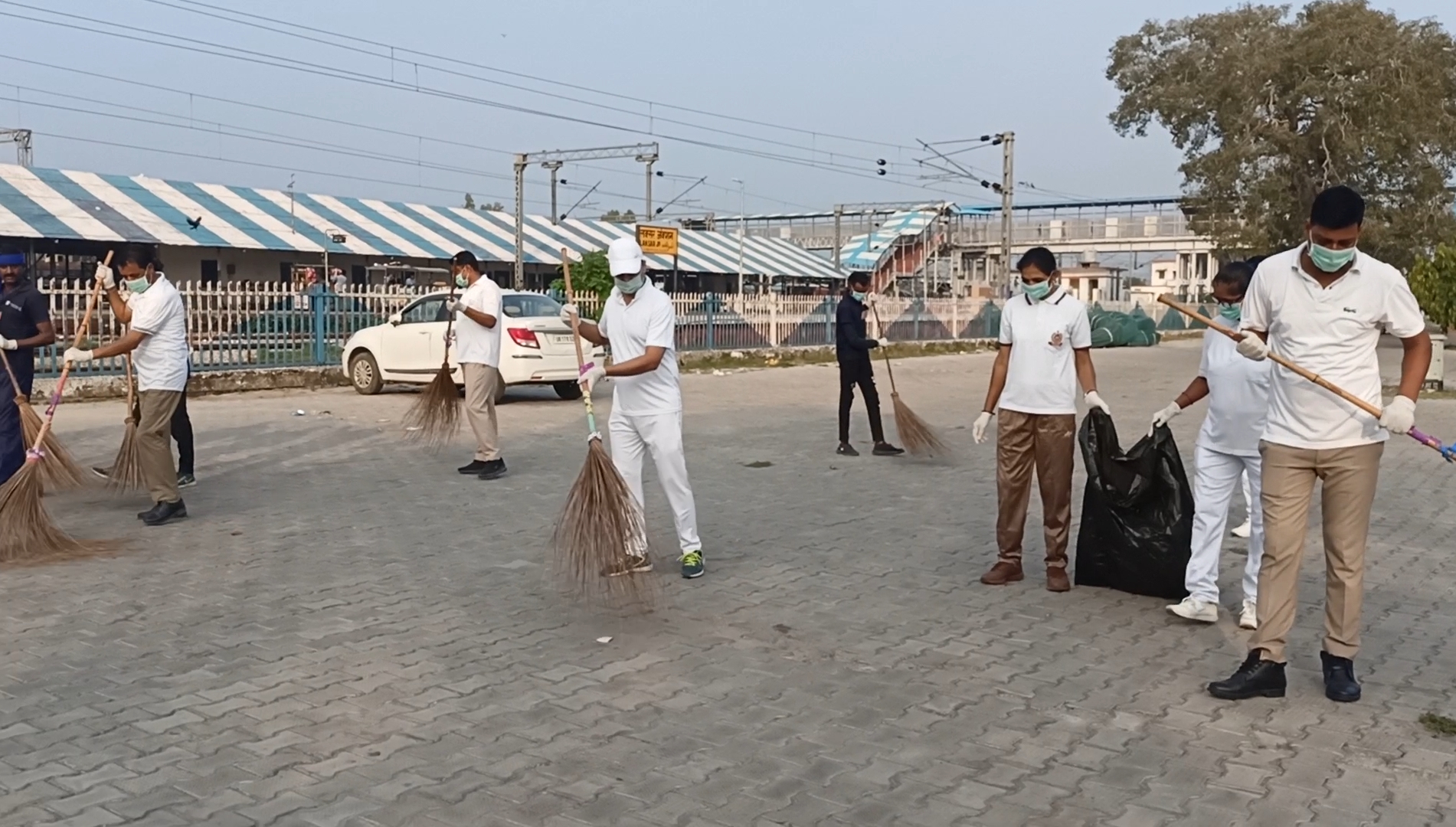 Cleanliness campaign Laksar
