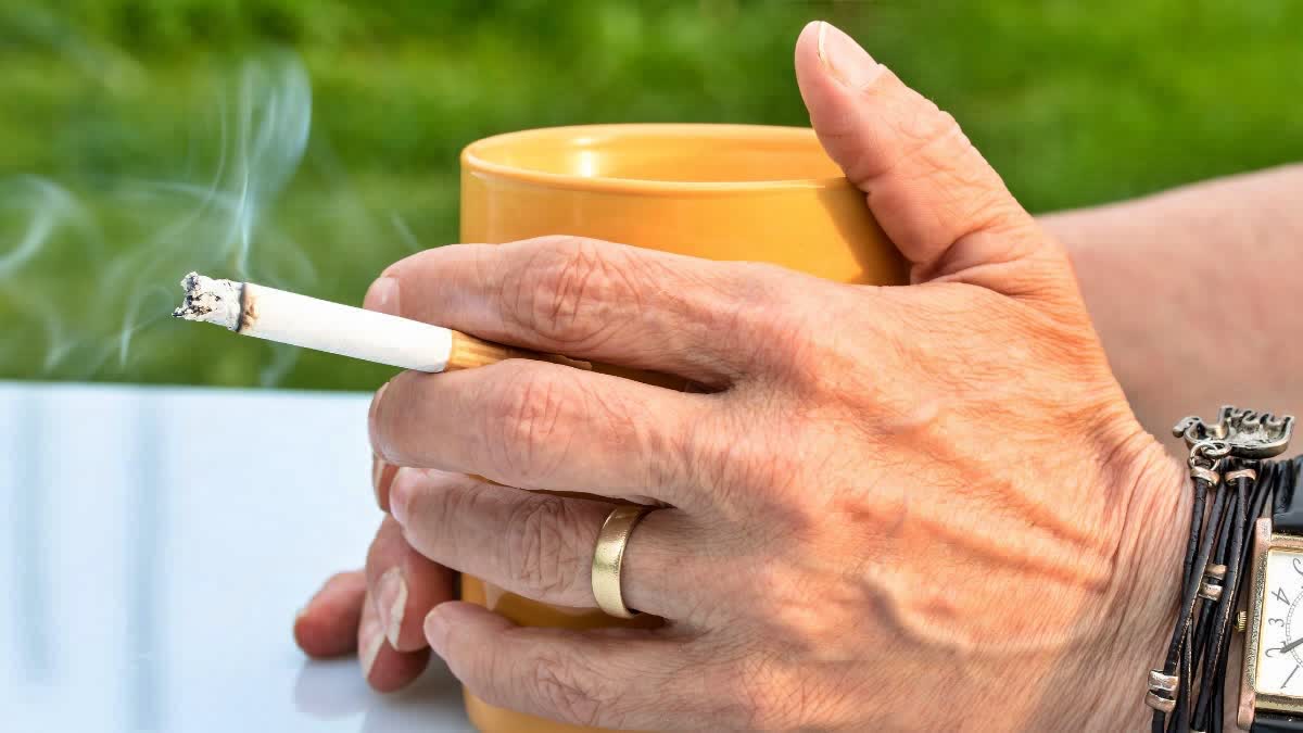 Cigarette with Tea