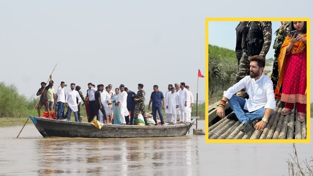 FLOOD VICTIMS IN SAHARSA