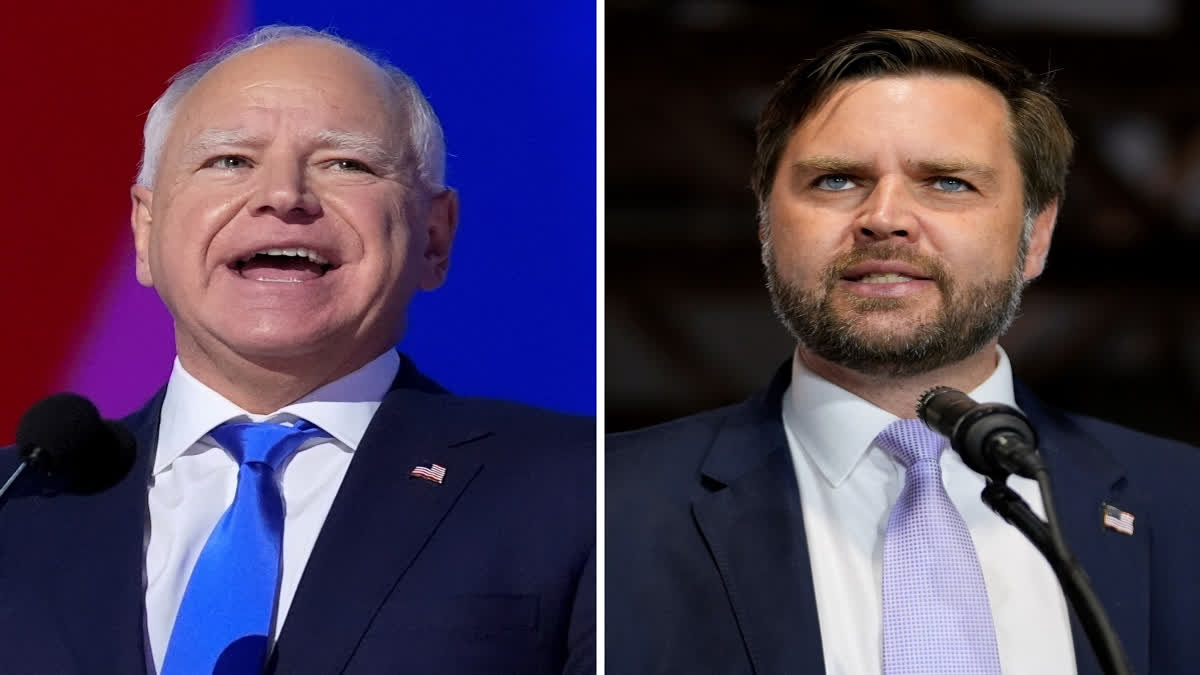 Walz, Vance Will Meet In Their First And Possibly Only Vice Presidential Debate