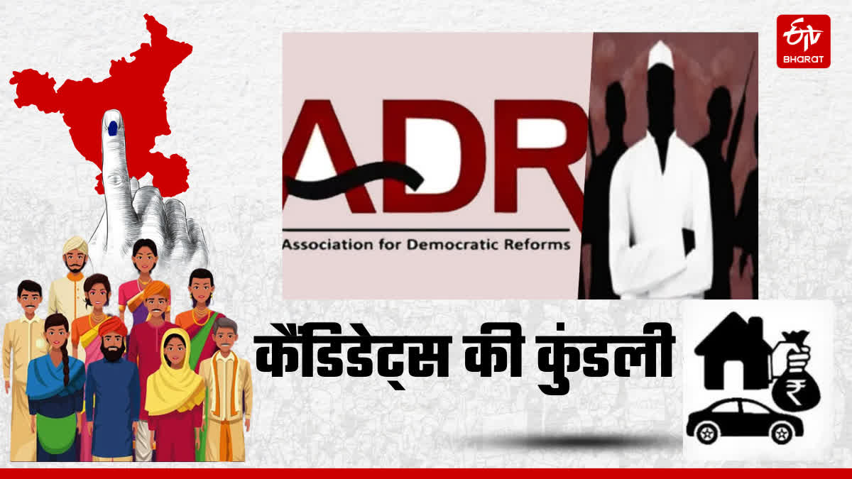 ADR Report of Candidates Contesting Polls in Haryana Assembly Election Candidates 2024 Criminal and millionaires Revealed