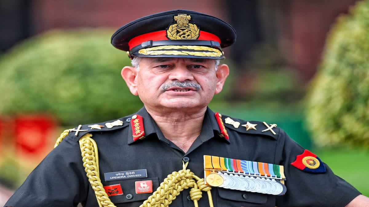 India And CHINA Issues  Army Chief General Upendra Dwivedi  INDIA CHINA RELATION  ഇന്ത്യ ചൈന അതിര്‍ത്തി തര്‍ക്കം