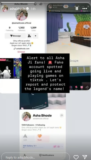 FAKE ACCOUNT ON SOCIAL MEDIA