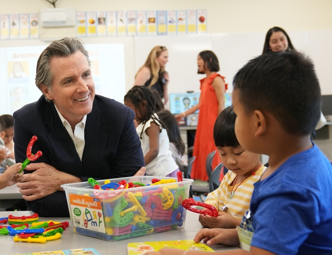 California Governor Gavin Newsom