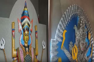 Durga Puja 2024: Artist From Assam's Dhubri Makes Idols With Waste Buttons, Carbon Coppers