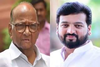 Sharad Pawar And Atul Benke