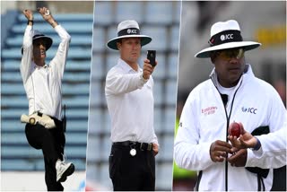 Billy Bowden, richard kettleborough and Nitin Menon