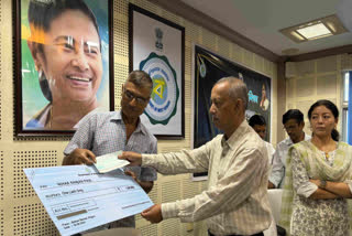 Financial Assistance to Fire-Affected Businessmen of Bidhan Market