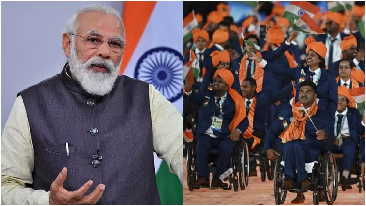 PM Narendra Modi addressed athletes