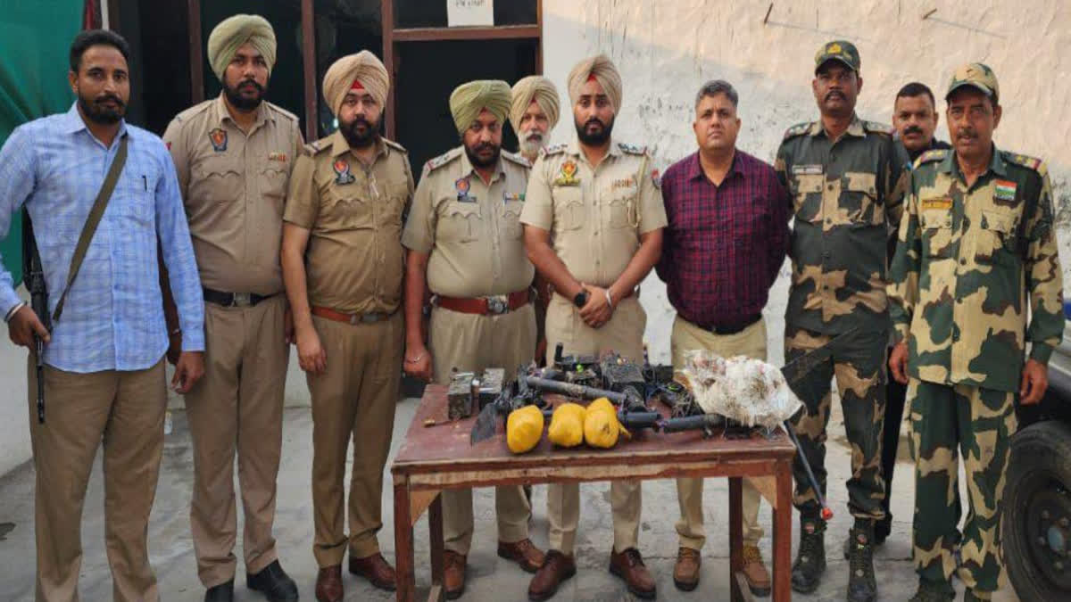 3 kg heroin and quadcopter drone recovered