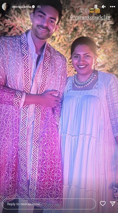 Varun Tej-Lavanya Tripathi Mehndi Ceremony