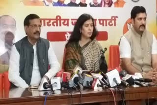 Saroj Pandey attacks Baghel government