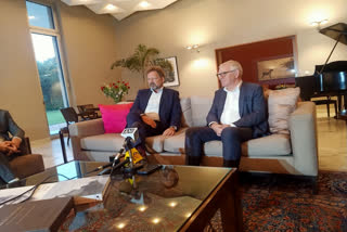 German ambassador to India, Phillip Ackermann, on Wednesday, condemned the Hamas terror attack and supported Israel's right to self-defense but at the same time asserted that humanitarian international law needs to be in place.