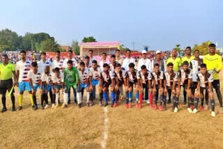 Interstate Football Tournament in Simdega