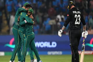 WORLD CUP 2023 SOUTH AFRICA BEAT NEW ZEALAND BY 190 RUNS AT PUNE