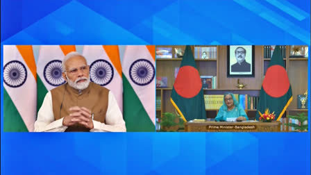 PM Modi, Sheikh Hasina jointly inaugurate rail, power sector projects between India, Bangladesh