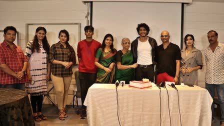 Gauri movie hero Samarjit Lankesh celebrated his birthday