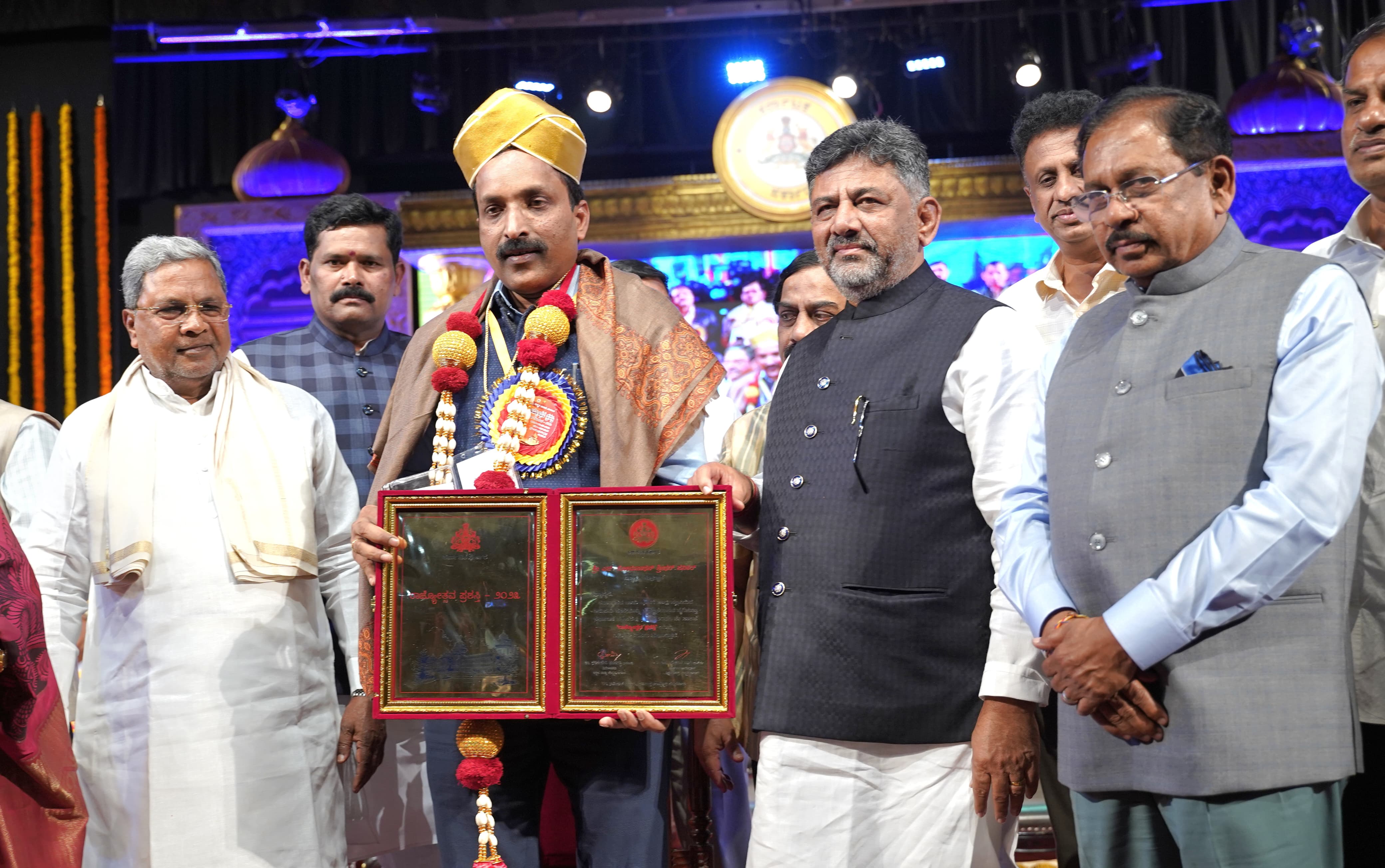 CM Siddaramaiah speech in 68th Kannada Rajyotsava Award Ceremony