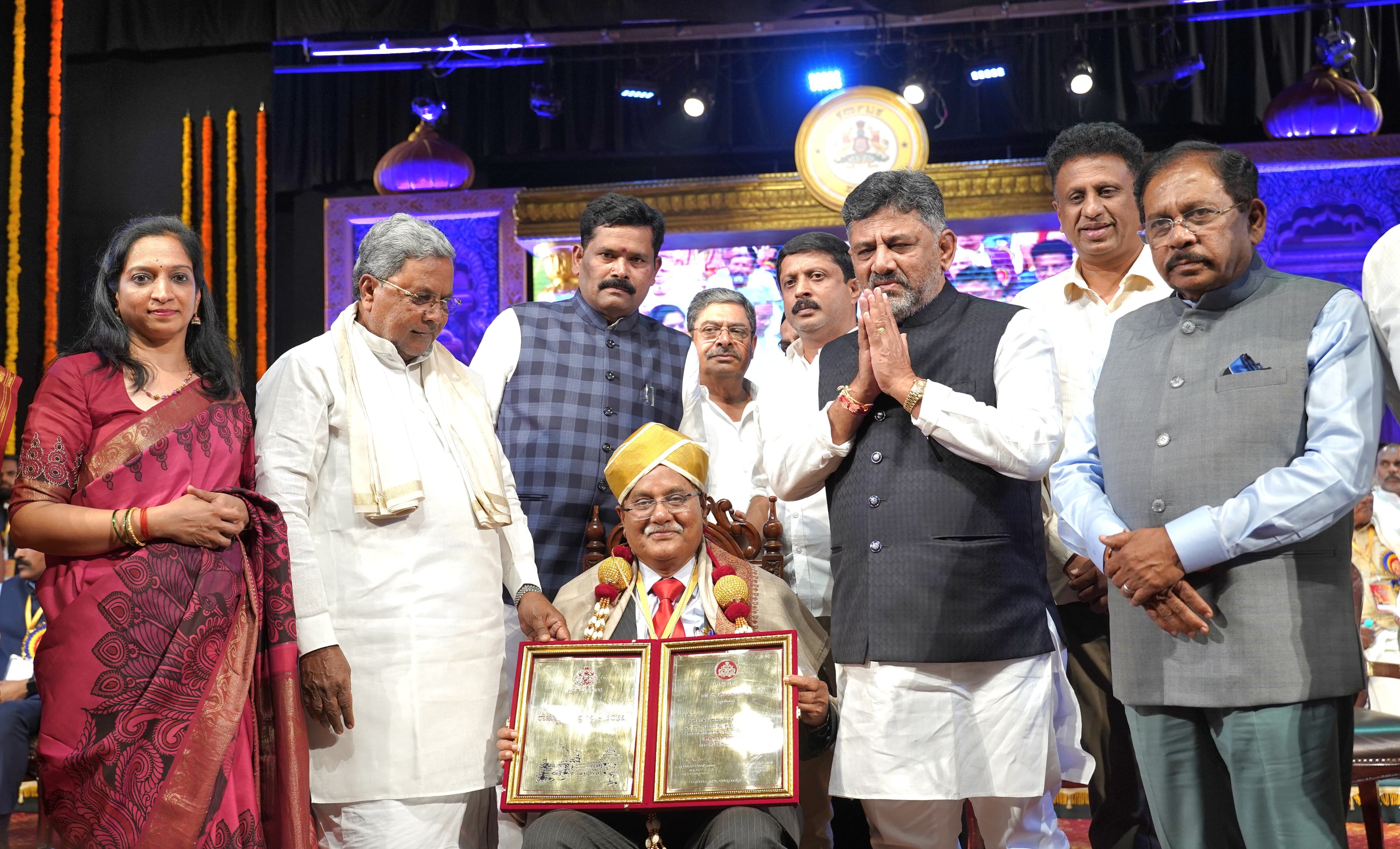 CM Siddaramaiah speech in 68th Kannada Rajyotsava Award Ceremony