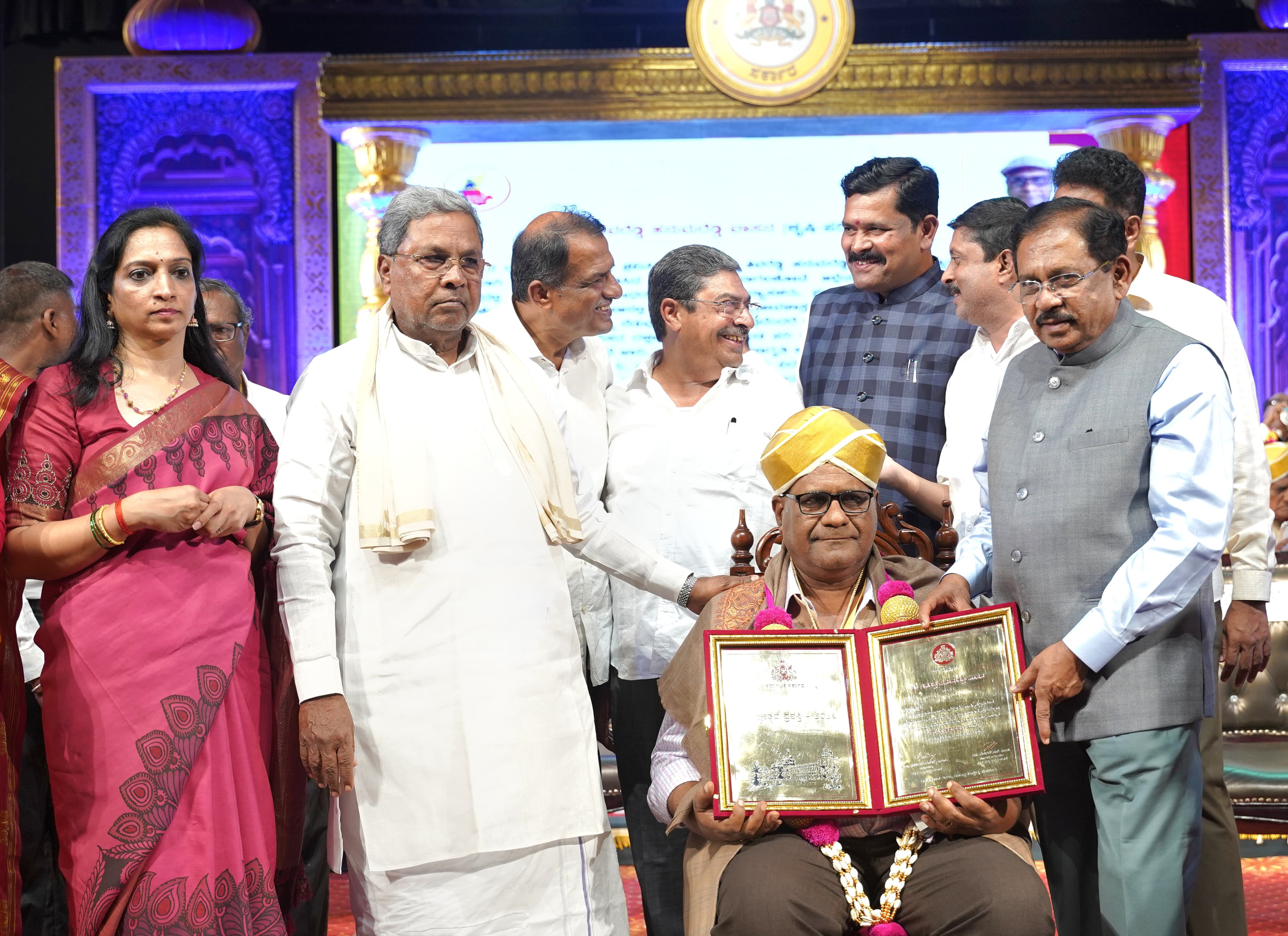 CM Siddaramaiah speech in 68th Kannada Rajyotsava Award Ceremony