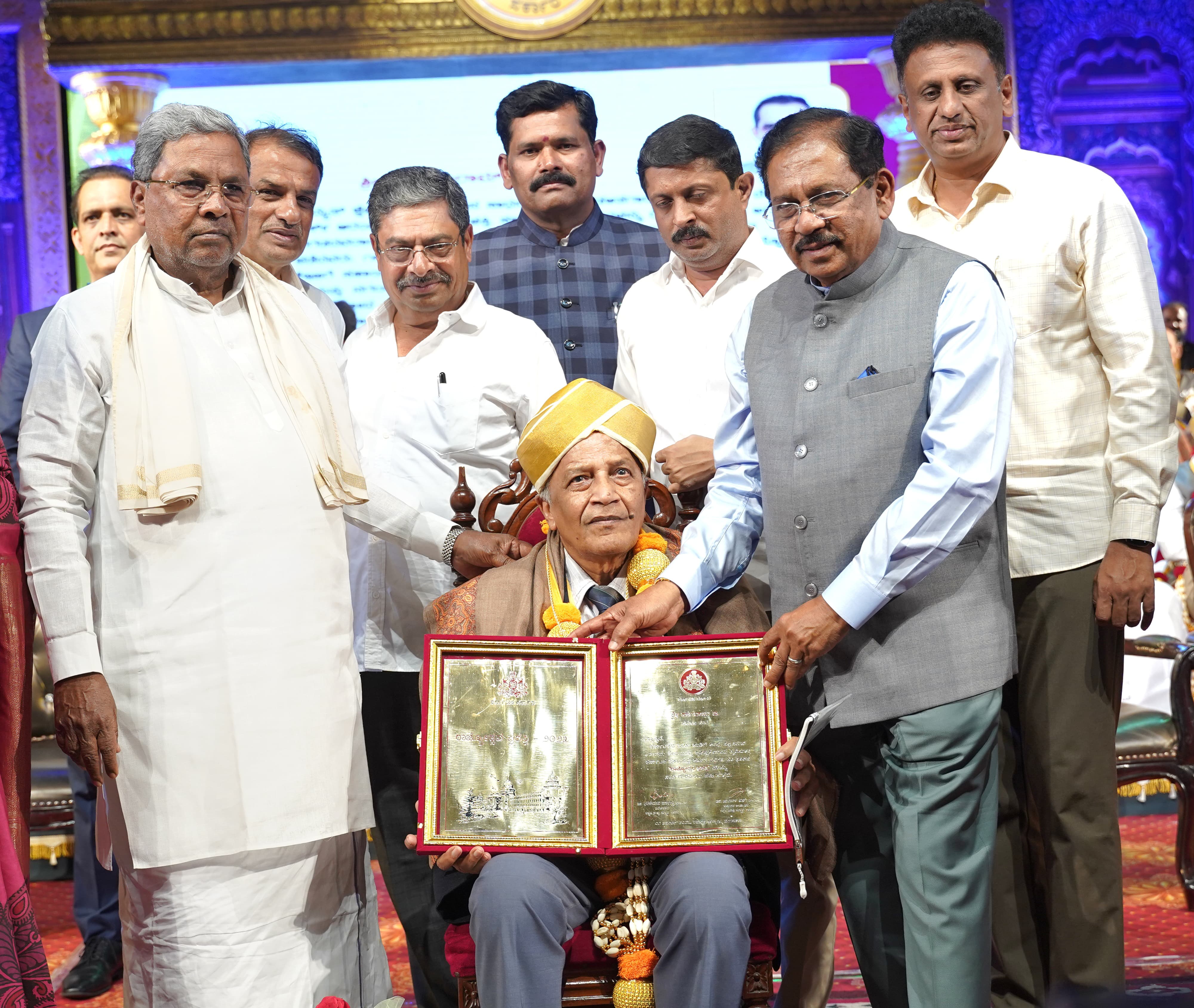 CM Siddaramaiah speech in 68th Kannada Rajyotsava Award Ceremony