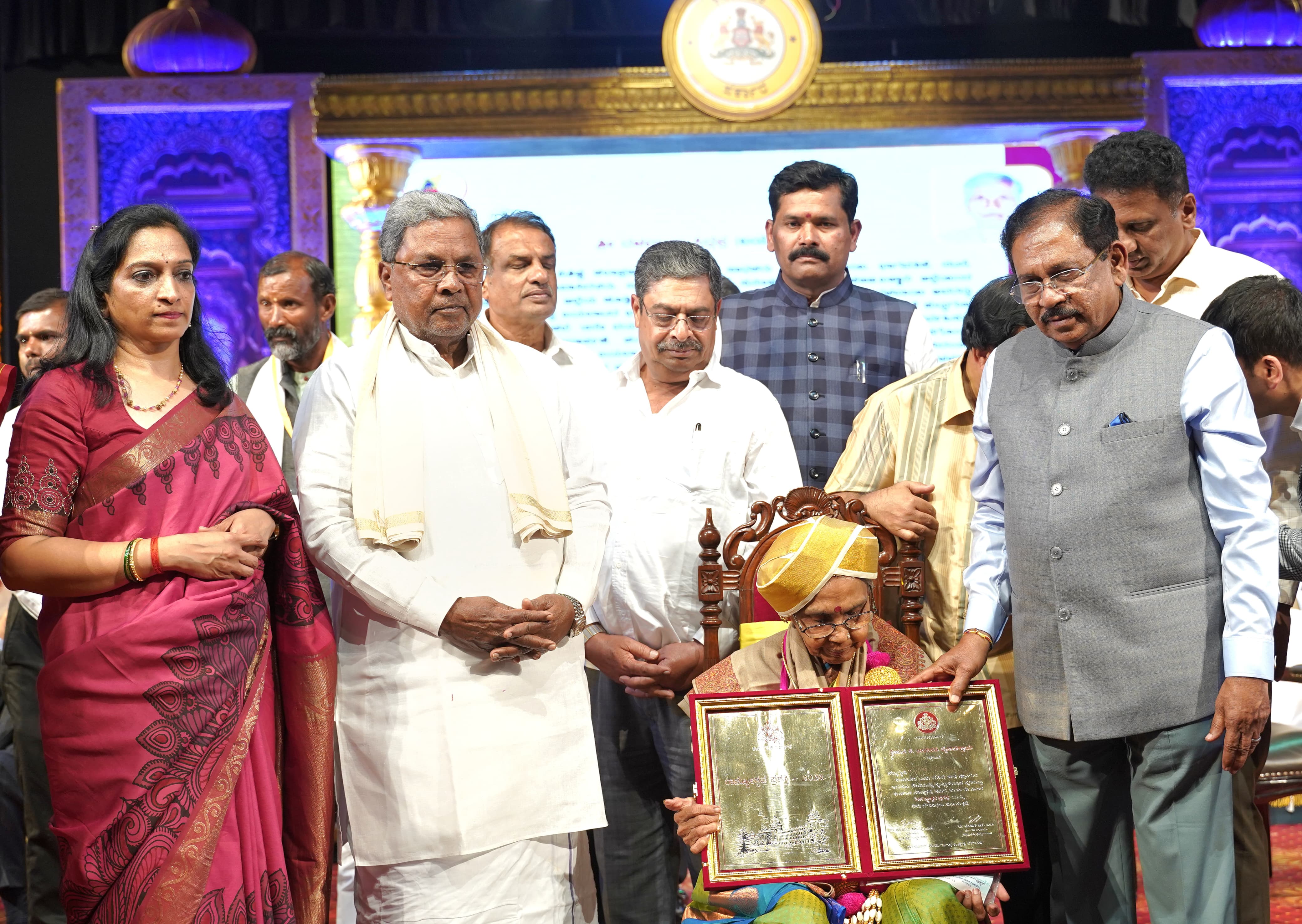 CM Siddaramaiah speech in 68th Kannada Rajyotsava Award Ceremony