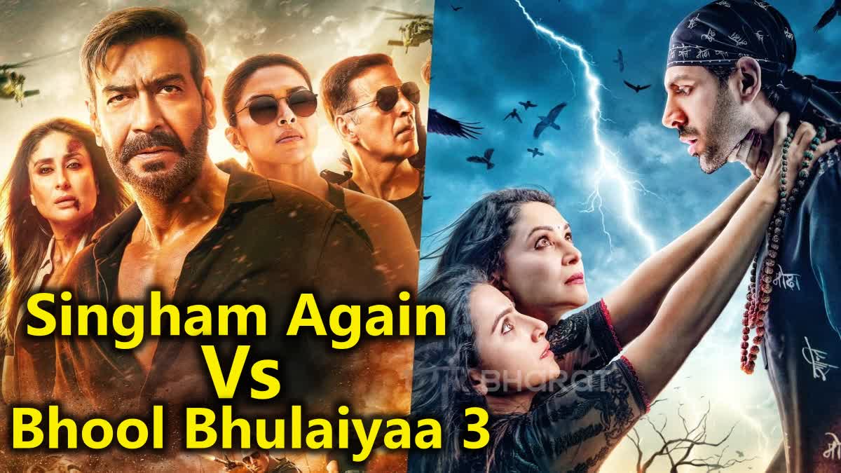 singham again vs bhool bhulaiyaa 3