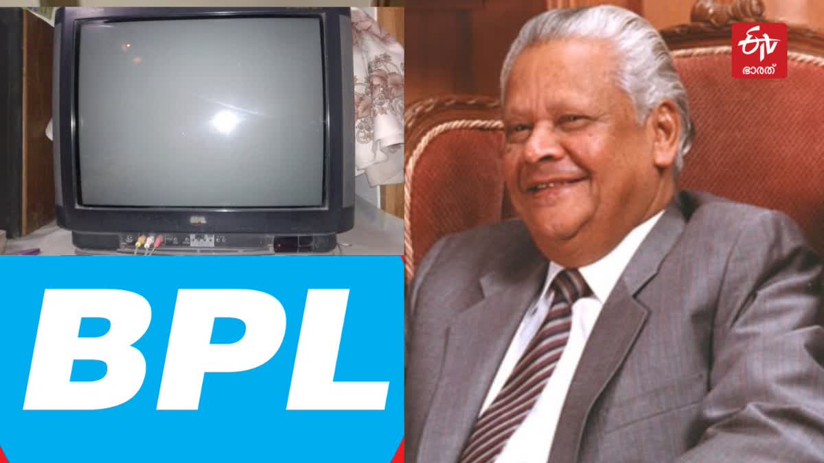 TPG NAMBIAR  BPL THE MALAYALEE BRAND  BPL COLOR TV  ടിപിജി നമ്പ്യാര്‍