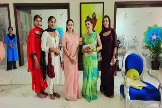 Hema Malini Celebrates Diwali With Transgenders In Mathura