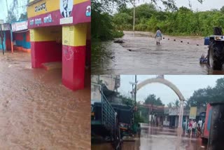 ಹಾವೇರಿ ಜಿಲ್ಲೆಯ ವಿವಿಧೆಡೆ ಧಾರಾಕಾರ ಮಳೆ