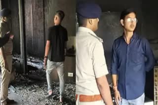 Kanpur Kakadev house fire Biscuit businessman and his wife burnt alive