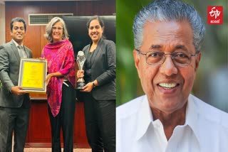 THIRUVANANTHAPURAM CORPORATION  PINARAYI VIJAYAN KERALA CM  UN SHANGHAI GLOBAL AWARD  പിണറായി വിജയൻ