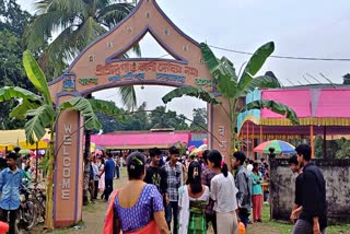 Kali Puja celebration at Baksa