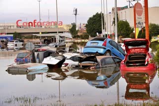 SPAIN FLOOD  SPANISH FLOOD  INTERNATIONAL NEWS  LATEST MALAYALAM NEWS