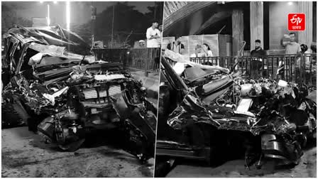 Two Dead Two Injured In Head on Collision Between Two Vehicles in Guwahati Khanapara