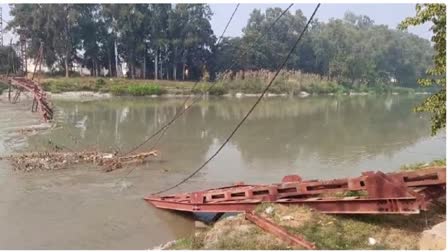 ROORKEE GANGANAHAR BRIDGE COLLAPSED