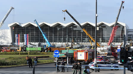 Roof Collapse At Serbian Railway Station Kills At Least 8