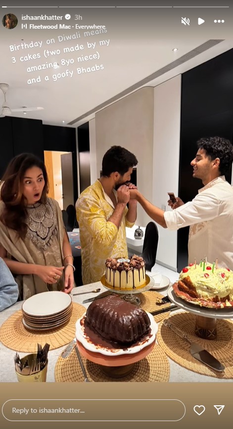 Ishaan Khattar birthday